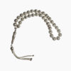 Chapelet islamique en argent Zahir – 33 perles de prière