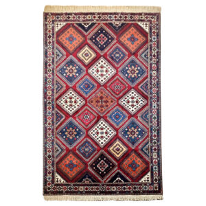 Tapis persan en laine noué à la main à Chaharmahal & Bakhtiari Yalameh