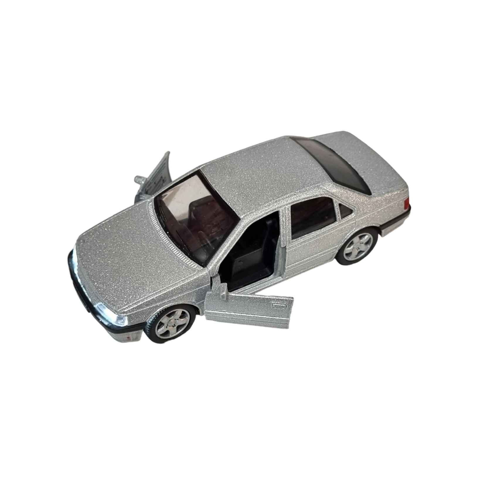 Voiture jouet Diecast Peugeot 405 fonctionnant sur piles avec son et phares
