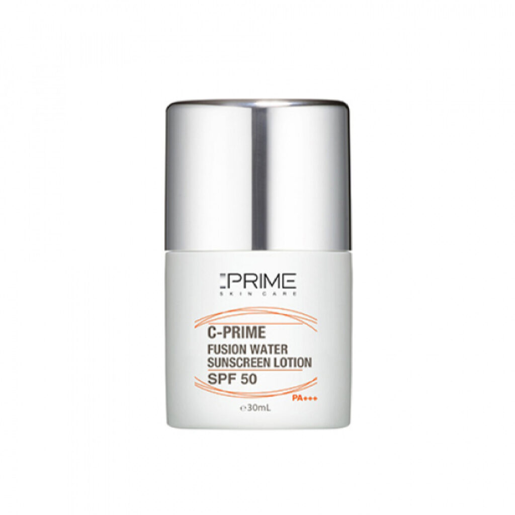 Prime Lotion Solaire Fusion Water SPF50 pour Peaux Grasses 30 ml