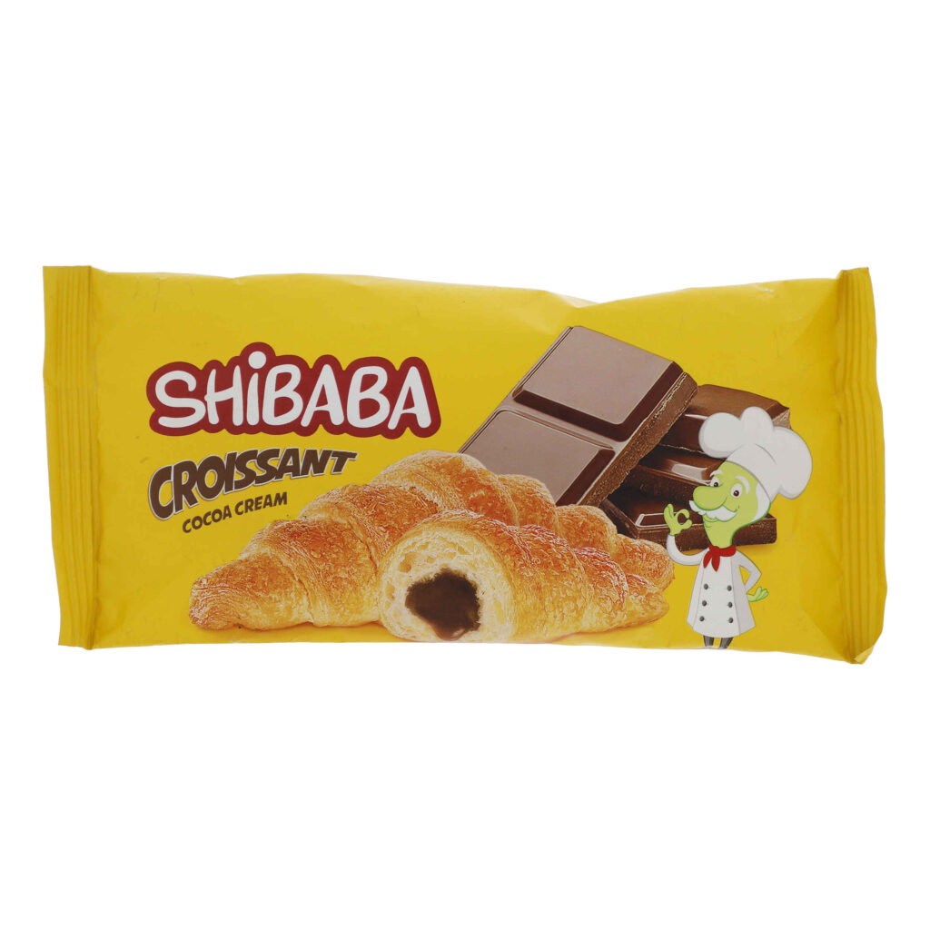 Croissant Crème Cacao Shibaba Pech Pech 50gr (x16)