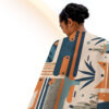 Plaid en Velours Doux & Léger pour Canapé Modèle Abstrait