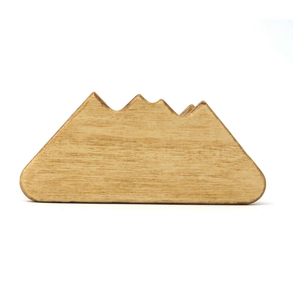 Porte-mouchoirs en bois rustique – Style classique