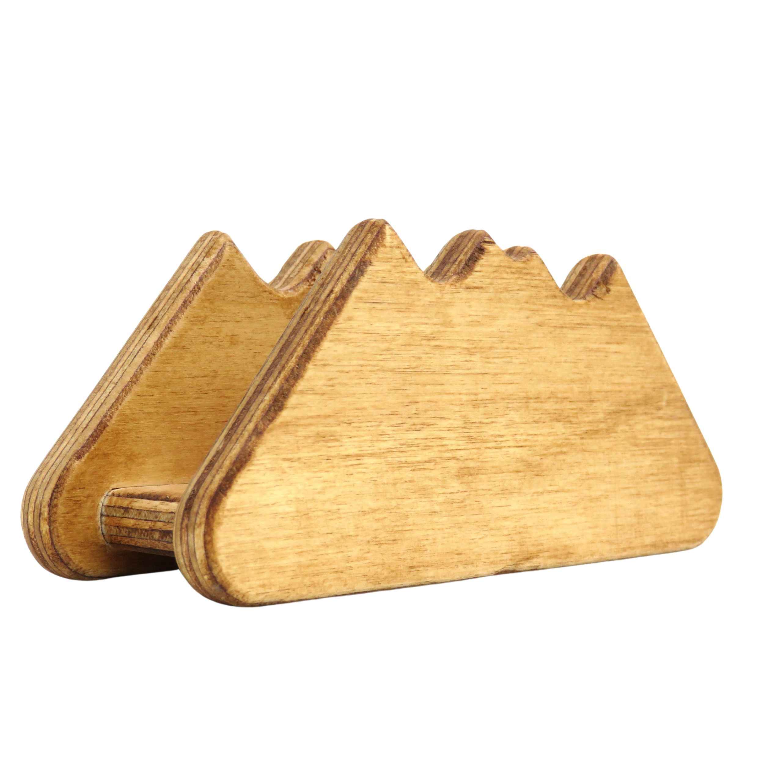 Porte-mouchoirs en bois rustique – Style classique