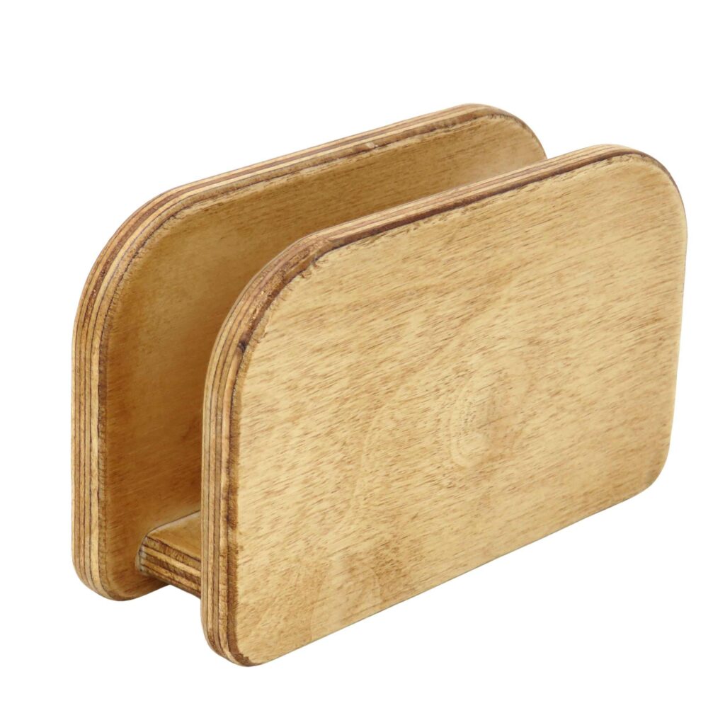 Porte-mouchoirs en bois – Idéal pour les tables à manger
