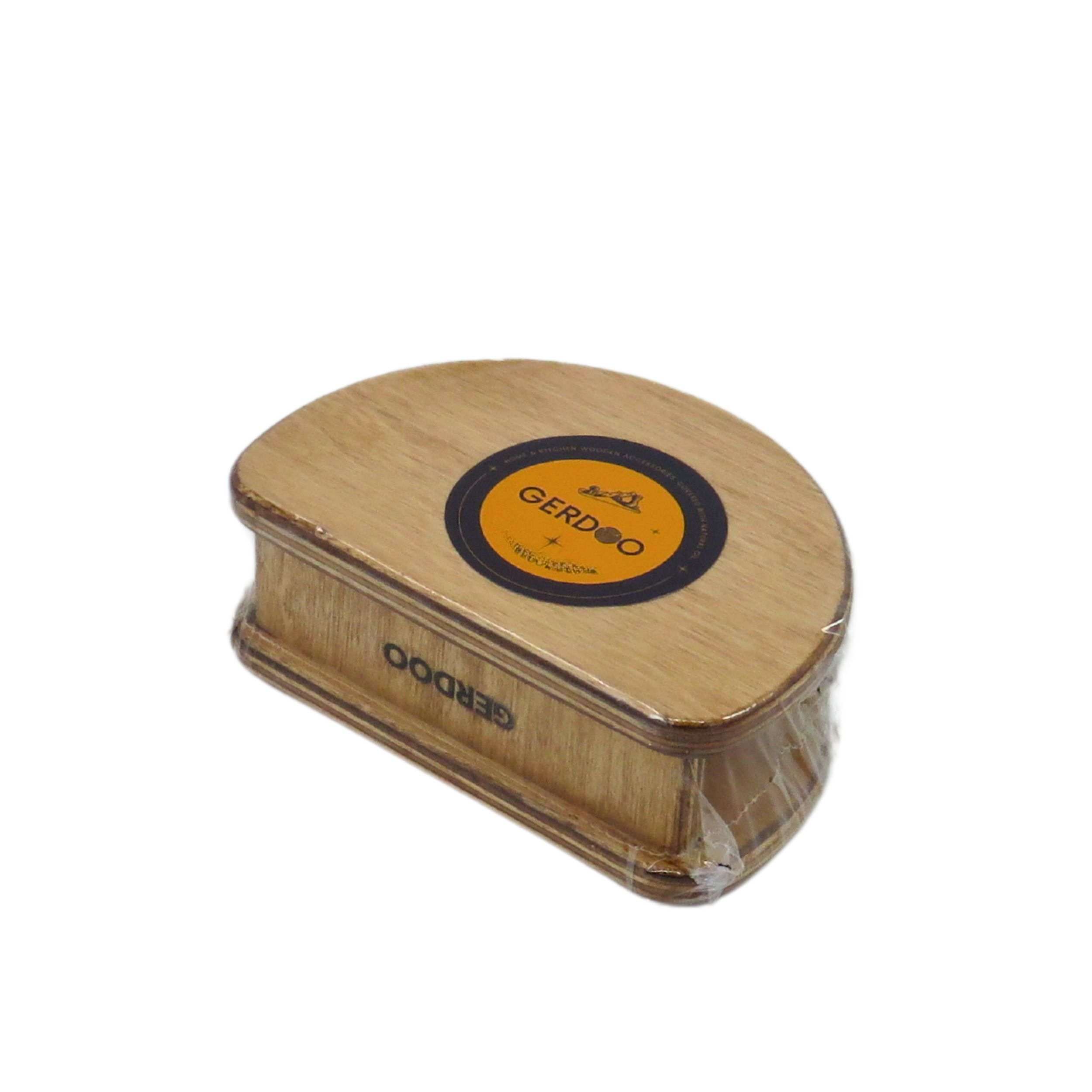 Porte-mouchoirs en bois demi-rond – Design élégant