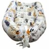 Ensemble de nid pour bébé en coton 3 pièces avec design Animal