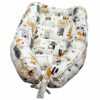 Ensemble de nid pour bébé en coton 3 pièces avec design Animal
