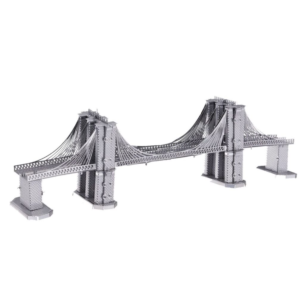 Puzzle Métal 3D – Pont de Brooklyn pour kit et adultes
