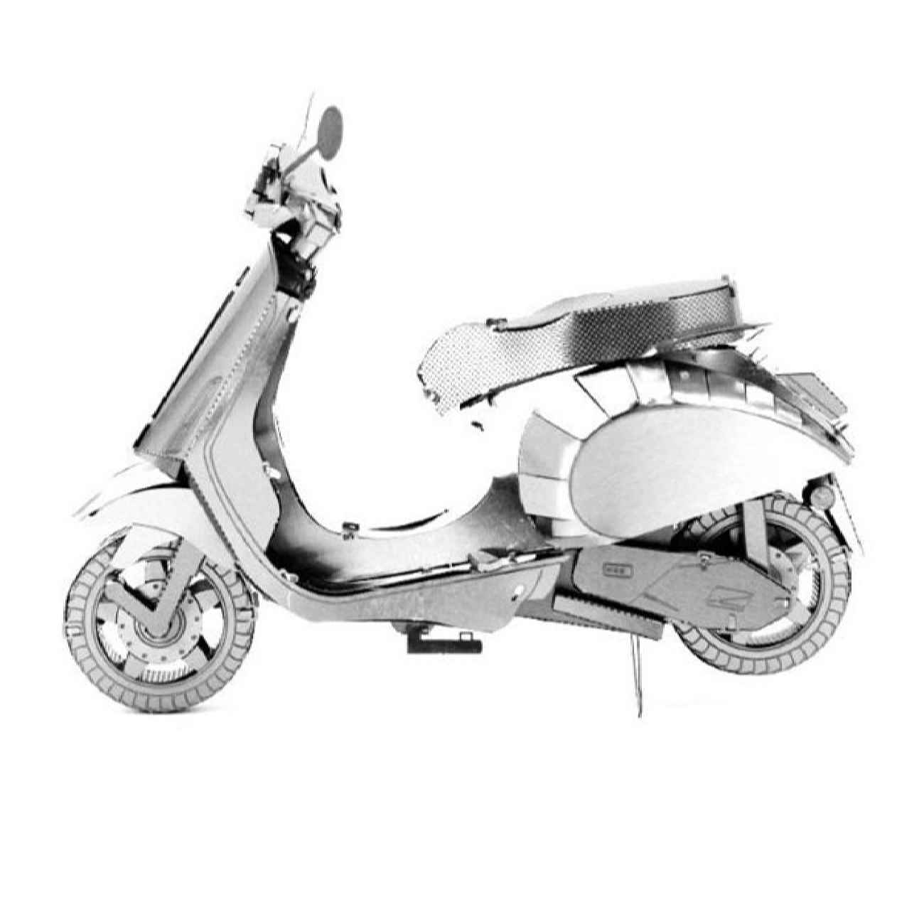 Puzzle Métal 3D – Modèle de Moto Vespa