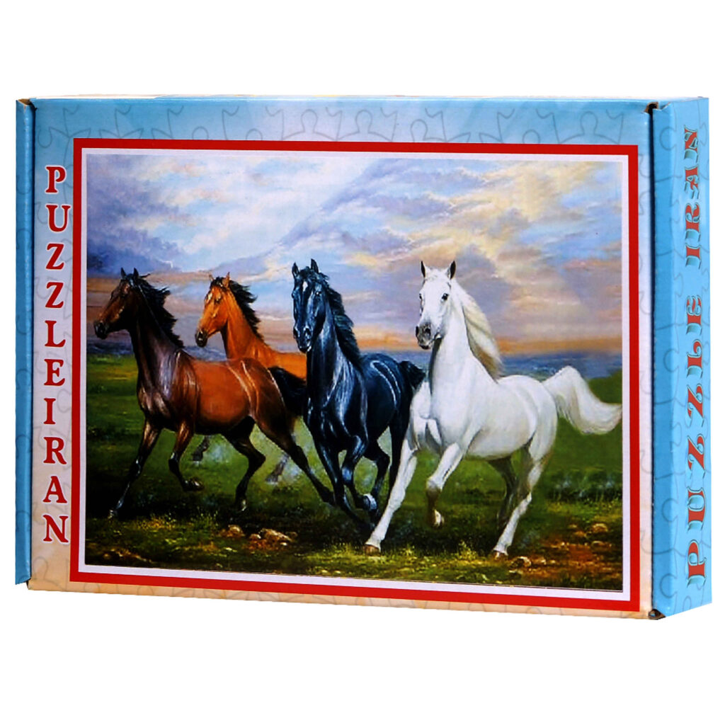 Puzzle de 500-Pièces : Chevaux – Images élégantes de chevaux