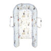 Ensemble de literie pour bébé en coton 6 pièces avec design Petit Lapin