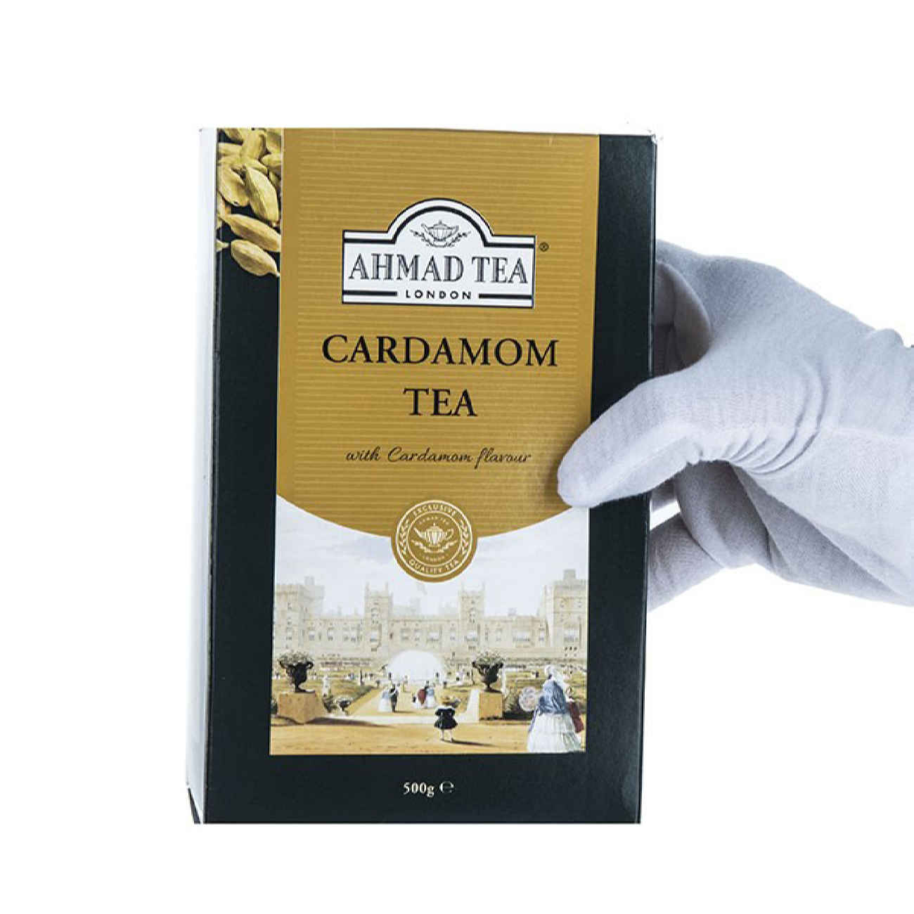 Thé Noir en Feuilles Libres Ahmad avec Cardamome – 500 g