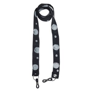 Sangle de lunettes artistique – Design lune