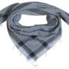Véritable Shemagh Arabe – Écharpe en Coton Doux à Motif Classique