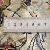 Tapis persan authentique avec coton et laine noué à la main Lachak Toranj