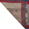 Tapis Gabbeh en laine persane authentique véritablement tissé à la main avec motif chameau