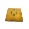 Tapis Gabbeh en laine persane véritablement tissé à la main avec motifs animaliers canards