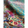 Tapis persan authentique en soie noué à la main à Qom Lachak Toranj