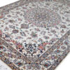 Tapis persan authentique en soie noué à la main à Nain Lachak Toranj