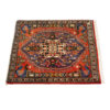 Tapis persan authentique en laine noué à la main à Fars Qashqai brique rouge
