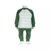Ensemble de vêtements pour bébé garçon avec design rayé