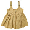 Ensemble robe salopette pour fille avec un mini sac au design Lapin
