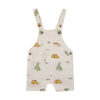Ensemble salopette pour bébé de 3 pièces avec design Dinosaure