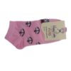 Chaussettes en coton pour femmes avec design d'ancre
