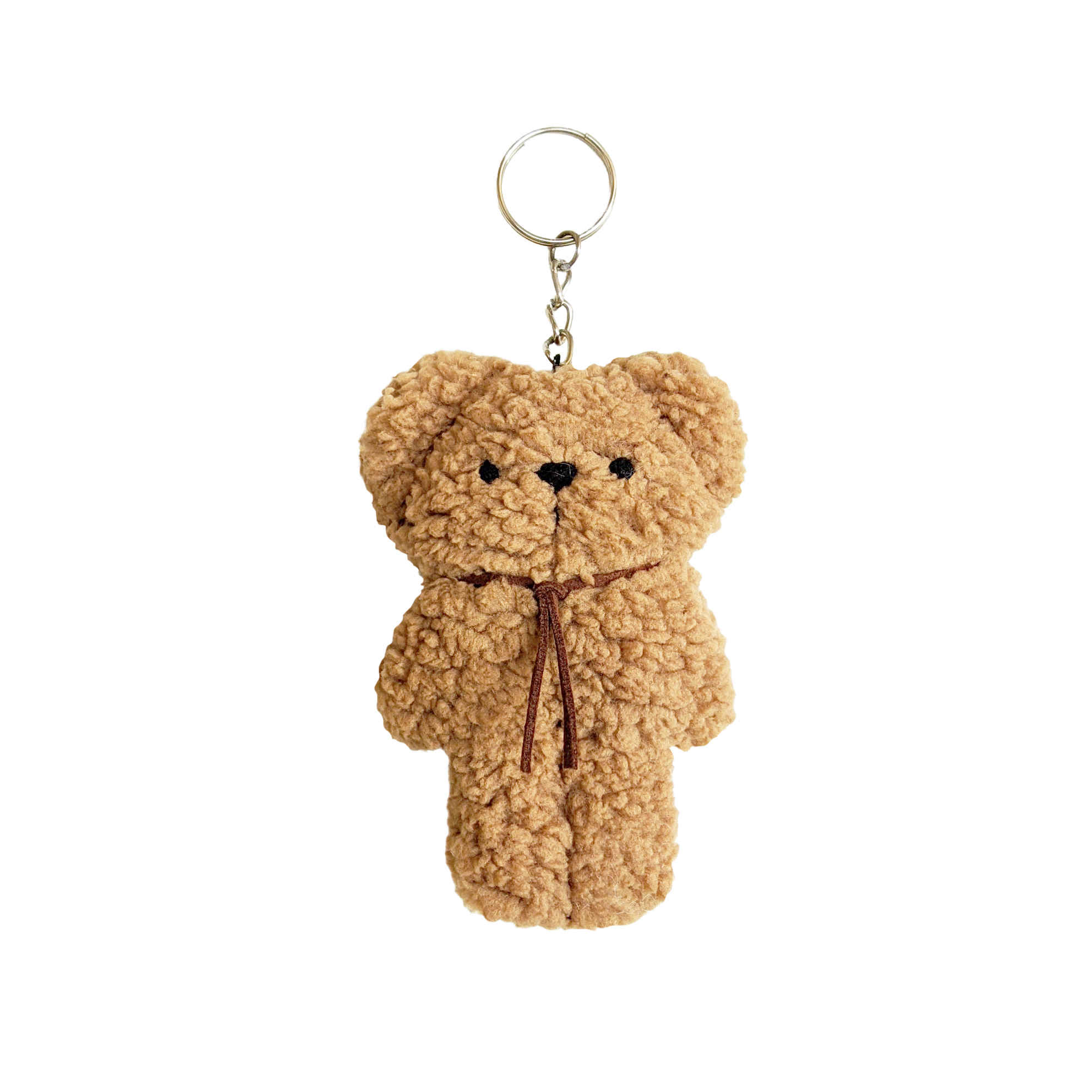 Porte-clés crochet fait main - Forme de petit ours