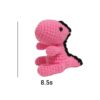 Porte-clés crochet fait main - Forme adorable de dinosaure