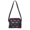 Sac bandoulière Kilim avec un design ethnique authentique à carreaux