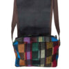 Sac bandoulière Kilim avec un design ethnique authentique à carreaux