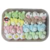 Paquet de guimauves halal - Forme d'animaux mignons (48 pièces, 300g)