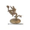 Figurine décorative de dragon en laiton - Art de créature mythologique
