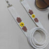 Sangle de lunettes – Design brodé de fleurs
