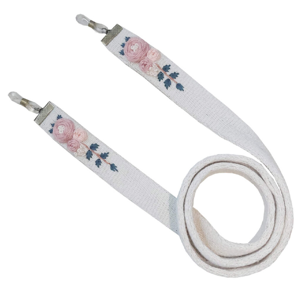 Sangle de lunettes – Design brodé