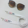 Sangle de lunettes – Design brodé