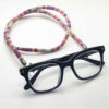 Sangle de lunettes – Design rayé artisanal