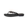 Tongs Flip Flop Plage pour Femmes Noires