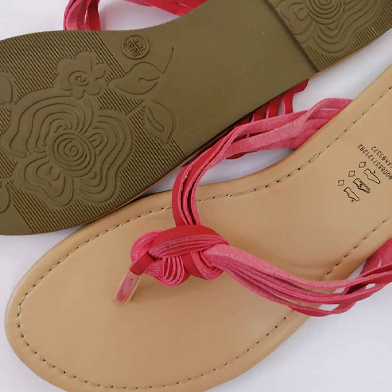 Tongs Flip Flop à Bout Ouvert pour Femmes