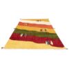 Tapis Gabbeh en laine persane véritablement tissé à la main en Fars arbre jaune