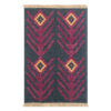 Tapis en laine Kilim persan authentique tissé à la main en Fars Qashqai