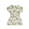 Baby Girl's Romper with Leafy Design