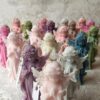 Bougie sculptée à la main avec motif d’ange, idéale pour cadeaux et décorations