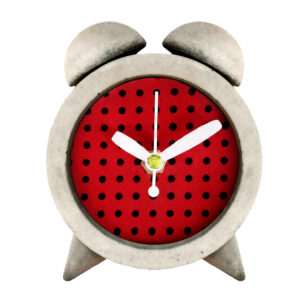 Horloge à Clochettes en Béton Fait Main – Pour Travail et Maison