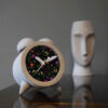 Horloge à Clochettes en Béton Fait Main - Avec Tissu