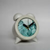 Horloge à Clochettes en Béton Fait Main - Motif Marbre