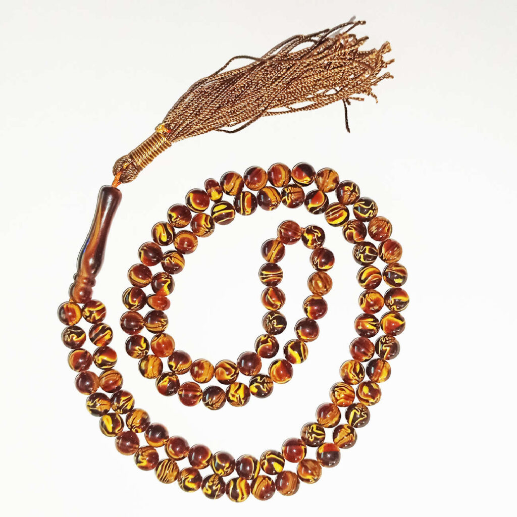 Chapelet islamique en résine de Sandalus – 101 perles de prière