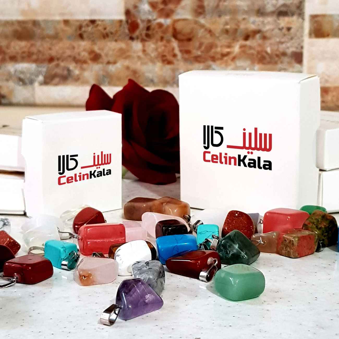 Chapelet islamique en résine de Sandalus vert – 101 perles de prière